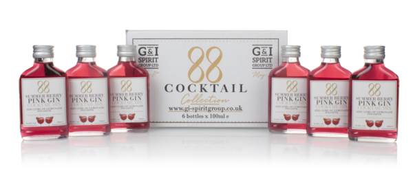 88 Cocktail Summer Berry Pink Gin Cocktail Mix (6 x 100ml) product image