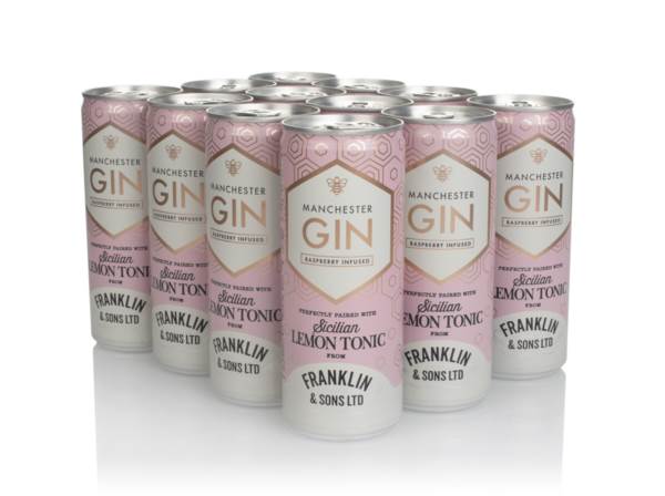 Manchester Raspberry Gin & Sicilian Lemon Tonic (12 x 250ml) product image