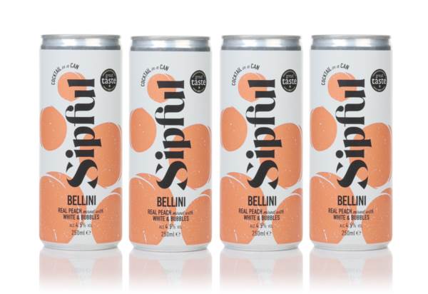 Sipful Peach Bellini (4 x 250ml) product image