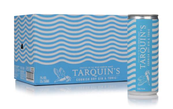 Tarquin's Cornish Dry Gin & Tonic (12 x 250ml) product image