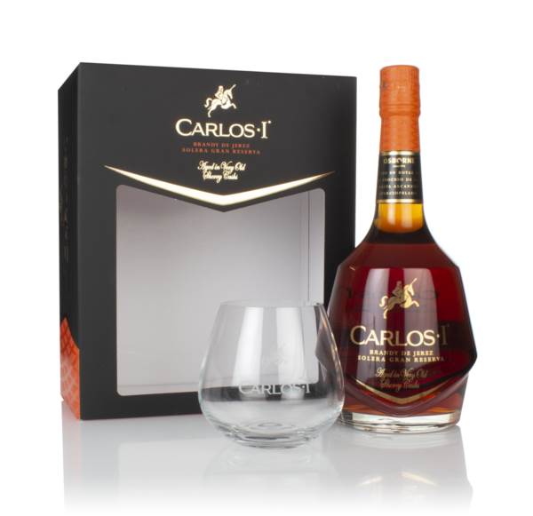 Carlos I Solera Gran Reserva Gift Pack with Glass product image