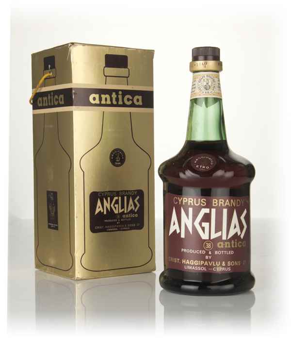 Antica Anglias Cyprus Brandy - 1970s