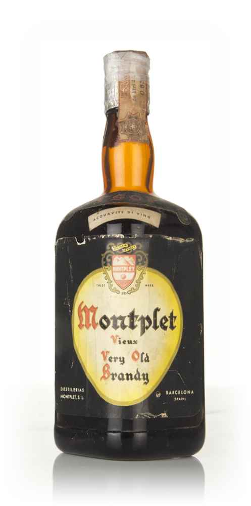 Montplet Vieux Very Old Brandy - pre-1964