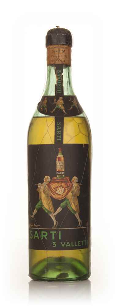 Sarti 3 Valletti Brandy - 1940s