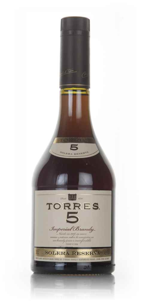 torres 5 imperial brandy solera reserva