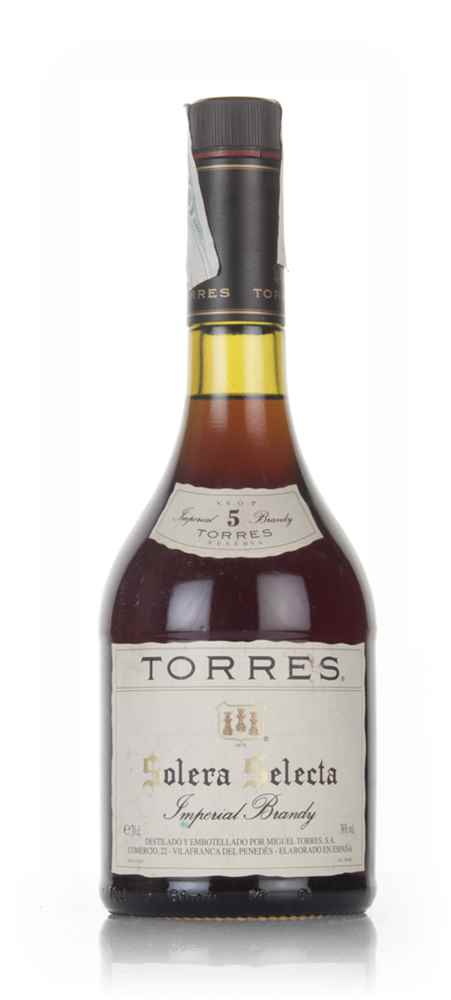 Torres 5 Solera Selecta Imperial Brandy - 1980s