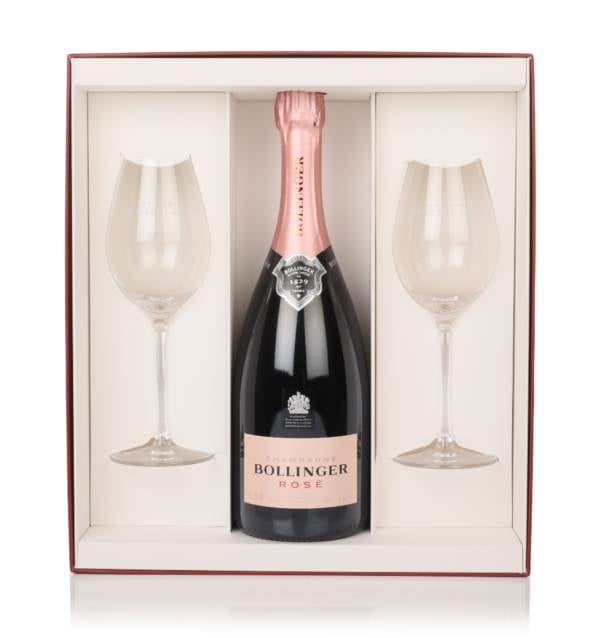 Bollinger Rosé with 2x Elizabeth Glasses product image
