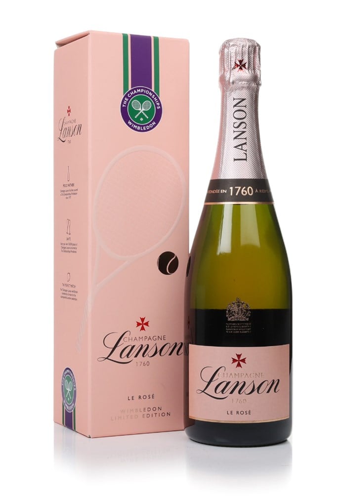 Lanson Le Rosé Champagne - Wimbledon 2022 Edition