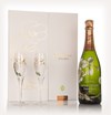 Perrier-Jouët 2004 Belle Epoque Brut with 2 Champagne Flutes
