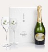 Perrier-Jouët Grand Brut Gift Pack with 2x Flutes