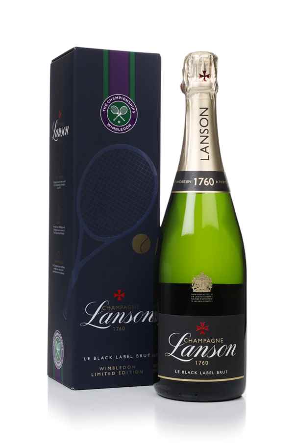 Lanson Le Black Label Brut Champagne - Wimbledon 2022 Edition