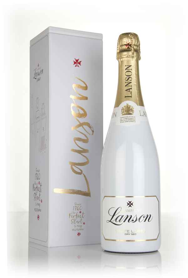 Lanson White Label Champagne Music Box