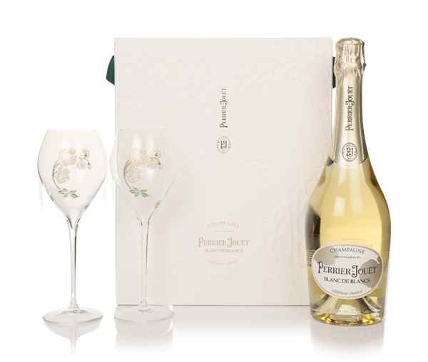 Perrier-Jouët Blanc de Blancs Gift Pack with 2x Glasses