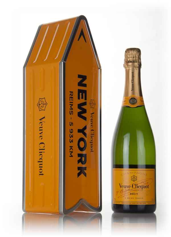Veuve Clicquot Brut Yellow Label New York Clicquot Arrow Champagne