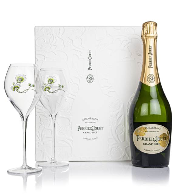 Perrier-Jouët Grand Brut Gift Pack with 2x Flutes product image