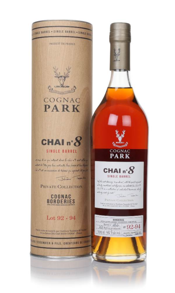 Cognac Park Chai N°8 Single Barrel Borderies Lot 92-94 product image