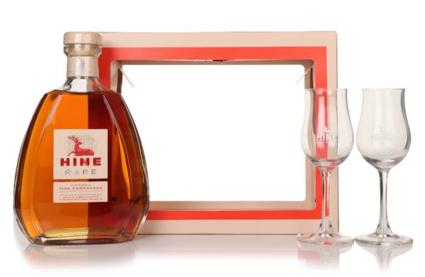 Hine Rare Gift Set with 2x Glasses product image