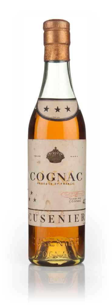 Cusenier Three Star Cognac - 1960s