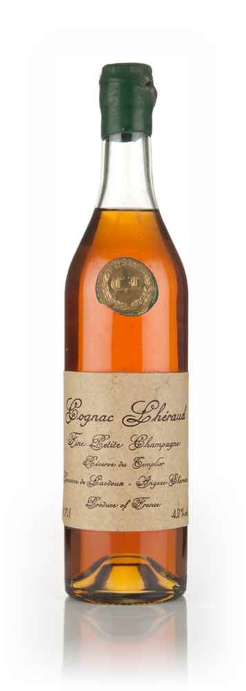 Lhéraud Reserve du Templier Petite Champagne Cognac - 1970s