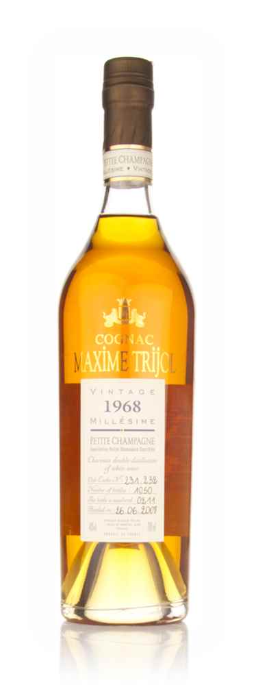 Maxime Trijol 1968 Millésime Petite Champagne Cognac