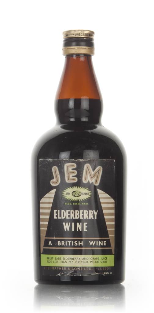 JEM Elderberry Wine - 1960s product image