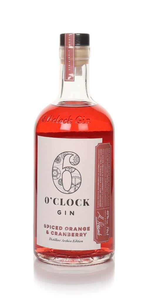 6 O'clock Spiced Orange & Cranberry Gin product image