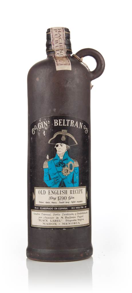 Ginebra Beltran Old English Recipe Dry 1790 Gin - 1970s product image