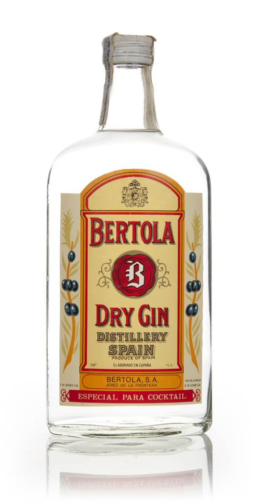 Bertola Dry Gin - 1970s product image