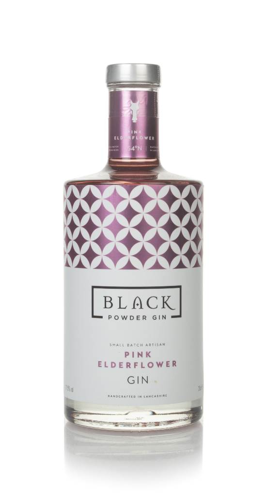 Black Powder Pink Elderflower Gin product image