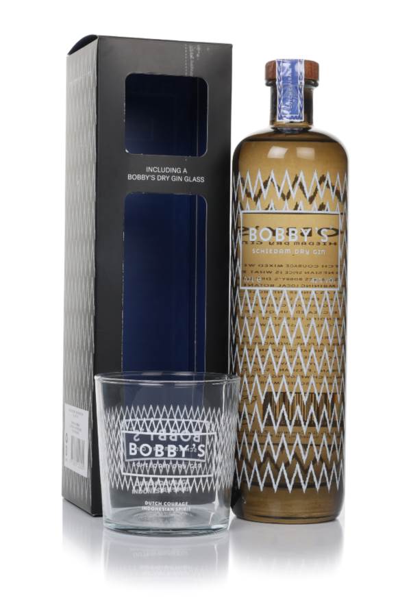 Bobby's Schiedam Dry Gin Gift Set with Glass product image