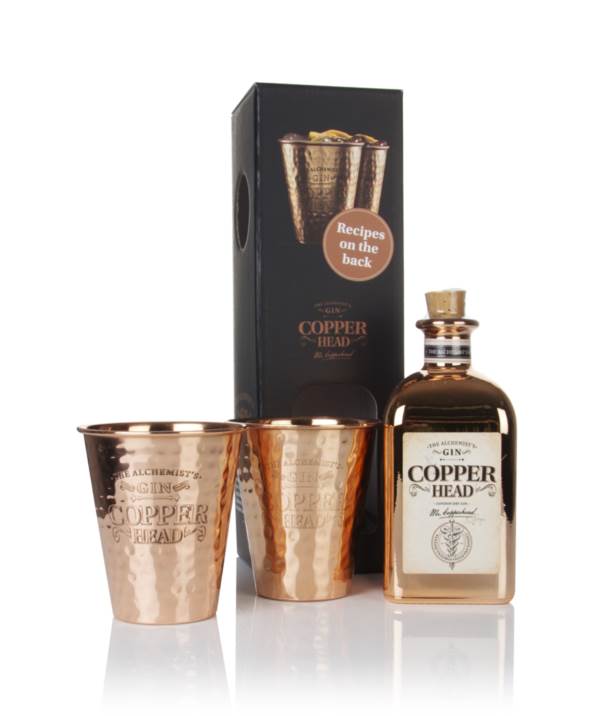 Copperhead Gin Gift Pack with 2x Copper Cups product image