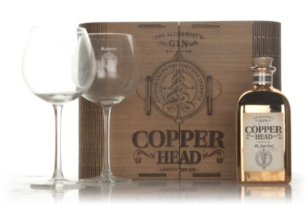 Copperhead Luxe Box Gift Set with 2x Glasses product image