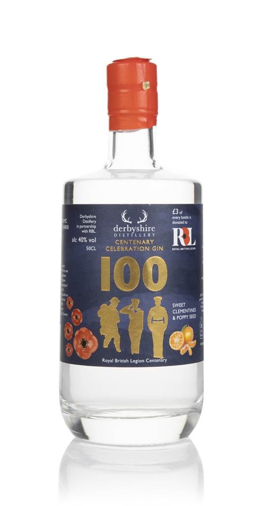 Derbyshire Distillery RBL 100 Centenary Celebration Gin product image