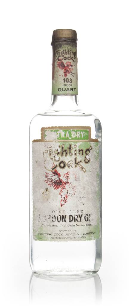 Fighting Cock London Dry Gin - 1960s product image