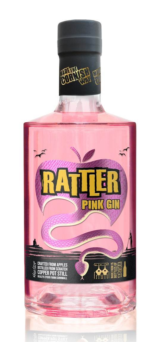Rattler Cornish Pink Gin product image