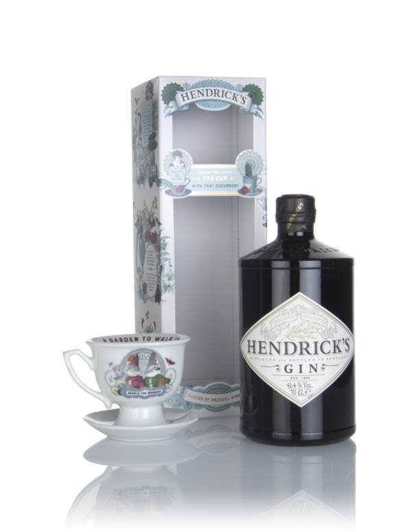 Hendrick's Gin - Unusual Garden Gift Box with Tea Cup product image