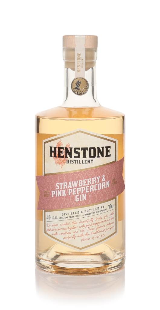 Henstone Strawberry & Pink Peppercorn Gin product image