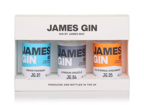 James Gin Gift Set (3x5cl) product image