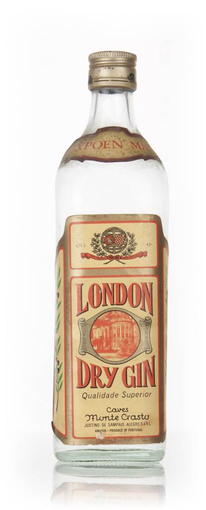 Caves Monte Crasto London Dry Gin - 1970s product image