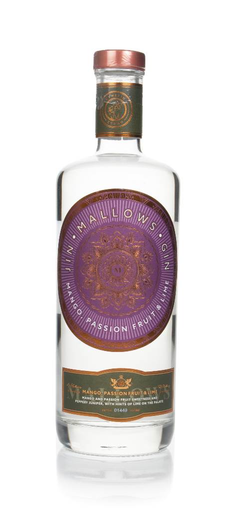 Mallows Mango, Passion Fruit & Lime Gin (No Box / Torn Label) product image