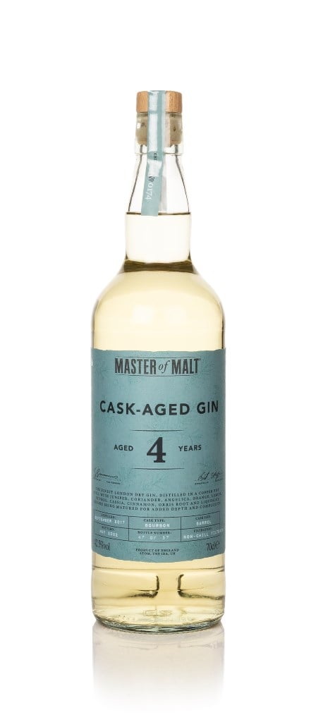 Cask Aged Gin 4 Year Old 2017 (Master of Malt) (42.5%)