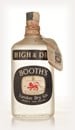 Booth’s High & Dry London Dry Gin - 1950s