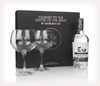 Edinburgh Gin Journey to the Centre of the Serve  Gift Pack with 2x Glasses