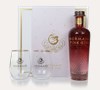 Mermaid Pink Gin Gift Pack with 2x Glasses