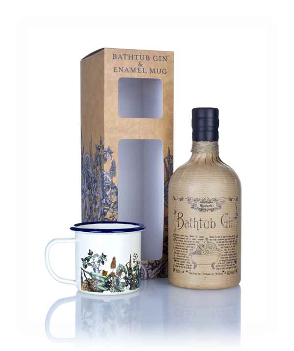 Bathtub Gin Gift Pack with Enamel Mug