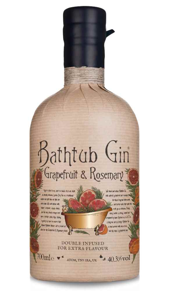 Bathtub Gin - Grapefruit & Rosemary