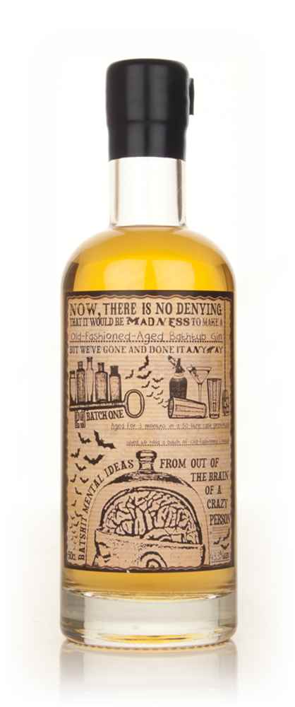 Old-Fashioned-Aged Bathtub Gin - Batch 1 (Batshit Mental Ideas)
