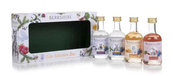 Berkshire Botanical Gin Minatures Selection Gift Pack (4 x 50ml)