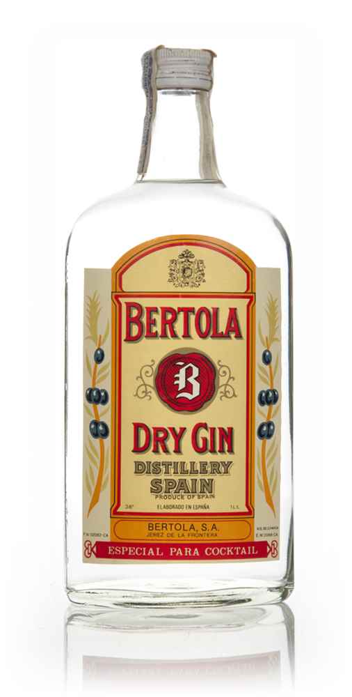Bertola Dry Gin - 1970s