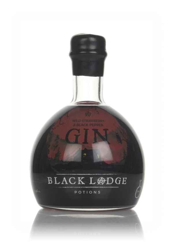 Black Lodge Wild Strawberry & Black Pepper Gin | Master of Malt